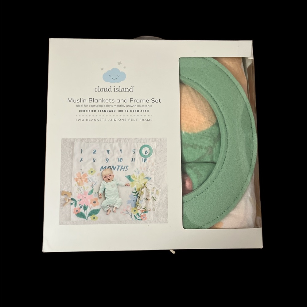 Baby Monthly Growth Milestones Blankets